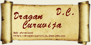 Dragan Ćuruvija vizit kartica